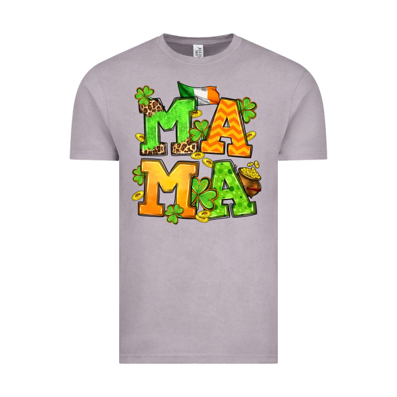 St. Patrick's Day Mama Vintage Tee by OliviaCreatesArt | Teevron
