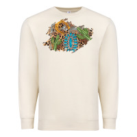 Sandshell horseshoe leopard gemstone cactus patch Premium Sweatshirt - AdoDesignShop