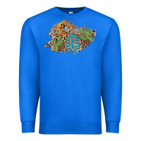 True Royal horseshoe leopard gemstone cactus patch Premium Sweatshirt - AdoDesignShop