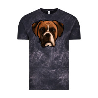 Cloud Black Boxer Vintage Tee - Jasminsmagicworld