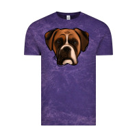 Cloud Purple Boxer Vintage Tee - Jasminsmagicworld