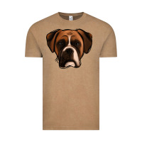 Vintage Coffee Boxer Vintage Tee - Jasminsmagicworld