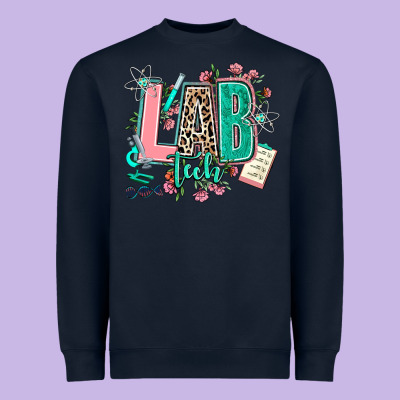 Lab Tech Heavyweight Sweatshirt Designed By Adodesignshop