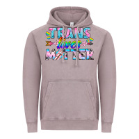 Vintage Zinc Western LGBTQ+ Trans Lives Matter Vintage Hoodie - BundleAndBundleShop