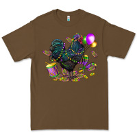 Mardi Gras Chicken Premium Tee | Teevron