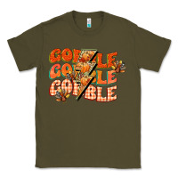 Army Green gobble gobble gobble Classic Tee - CowGirlArtShop
