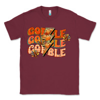 Burgundy gobble gobble gobble Classic Tee - CowGirlArtShop