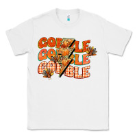 White gobble gobble gobble Classic Tee - CowGirlArtShop
