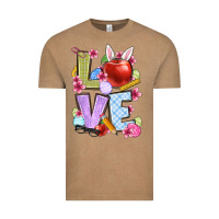 Vintage Coffee Easter love Teacher Vintage Tee - OliviaCreatesArt