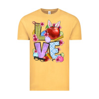 Vintage Mustard Easter love Teacher Vintage Tee - OliviaCreatesArt