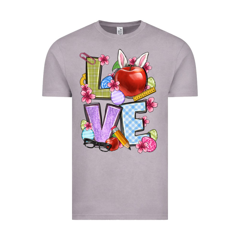 Easter Love Teacher Vintage Tee by OliviaCreatesArt | Teevron