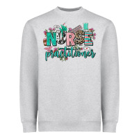 Heather Grey nurse practitioner Heavyweight Sweatshirt - AdoDesignShop