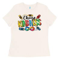 Bone Chose Kindness Autism Ladies Tee - CowGirlArtShop