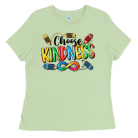 Matcha Chose Kindness Autism Ladies Tee - CowGirlArtShop