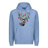 Colony Blue Mule deer with Premium Hoodie - LillyAllenDesigns