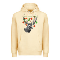 Pina Colada Mule deer with Premium Hoodie - LillyAllenDesigns