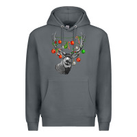 Rock Mule deer with Premium Hoodie - LillyAllenDesigns