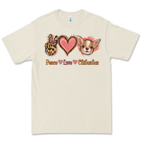 Bone Peace Love Chihuahua Premium Tee - Jasminsmagicworld