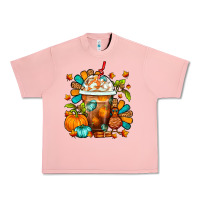 Salmon Thanksgiving Frappe Coffee Urban Heavy Tee - FaDigitalArtStudio