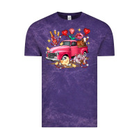 Valentine's Day Truck Farm Animals Vintage Tee | Teevron