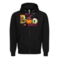 Black the boo crew Zipper Hoodie - AdoDesignShop