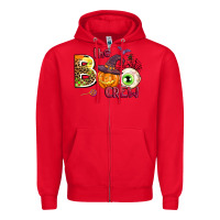 Red the boo crew Zipper Hoodie - AdoDesignShop
