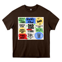 Chocolate Brown dad joke loading Heavy Core Tee - TumblerDesignByShophia
