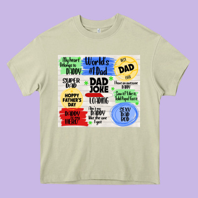 Dad Joke Loading Heavy Core Tee Designed By Tumblerdesignbyshophia