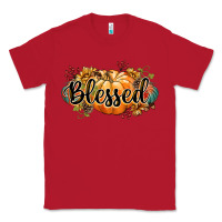 Red blessed Classic Tee - CowGirlArtShop
