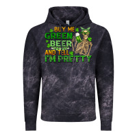 Cloud Black buy me green beer and tell me i'm pretty Vintage Hoodie - FaDigitalArtStudio