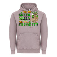 Buy Me Green Beer And Tell Me I'm Pretty Vintage Hoodie | Teevron