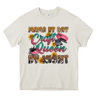 Cream mama by day craft queen by night Heavy Core Tee - RanaPortraitStore