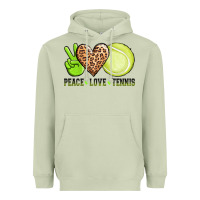 Matcha peace love tennis Heavyweight Hoodie - AdoDesignShop