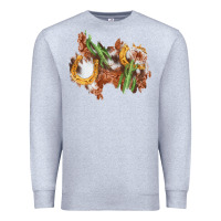 Heather Grey horseshoe cowhide cactus patch Premium Sweatshirt - AdoDesignShop