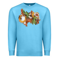 Ocean Blue horseshoe cowhide cactus patch Premium Sweatshirt - AdoDesignShop