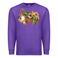 Purple horseshoe cowhide cactus patch Premium Sweatshirt - AdoDesignShop