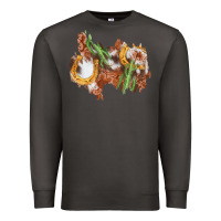Smoke horseshoe cowhide cactus patch Premium Sweatshirt - AdoDesignShop