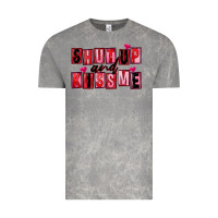 Cloud Rock Shut up and kiss me Vintage Tee - FaDigitalArtStudio