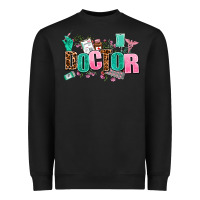 Black doctor Heavyweight Sweatshirt - AdoDesignShop