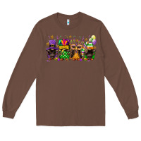Chestnut mardi gras afro gnomies Long Sleeve Tee - FaDigitalArtStudio