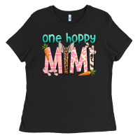 Black One hoppy Mimi Easter Day Ladies Tee - HowdyJamesFarm