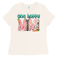 One Hoppy Mimi Easter Day Ladies Tee | Teevron