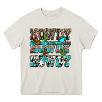 Western Howdy Howdy Howdy Heavy Core Tee | Teevron
