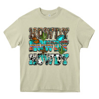 Mossy Western Howdy Howdy Howdy Heavy Core Tee - HowdyJamesFarm