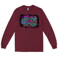 Burgundy halloween background Long Sleeve Tee - RanaPortraitStore