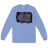 Colony Blue halloween background Long Sleeve Tee - RanaPortraitStore