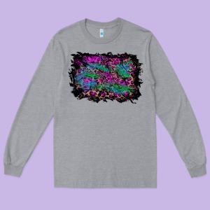 Halloween Background Long Sleeve Tee Designed By Ranaportraitstore