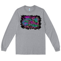 Heather Grey halloween background Long Sleeve Tee - RanaPortraitStore