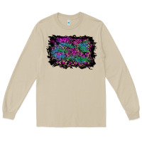 Mushroom halloween background Long Sleeve Tee - RanaPortraitStore