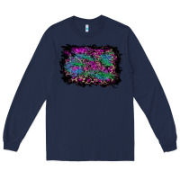 Navy halloween background Long Sleeve Tee - RanaPortraitStore